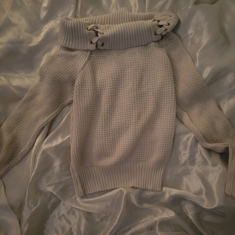 White sweater